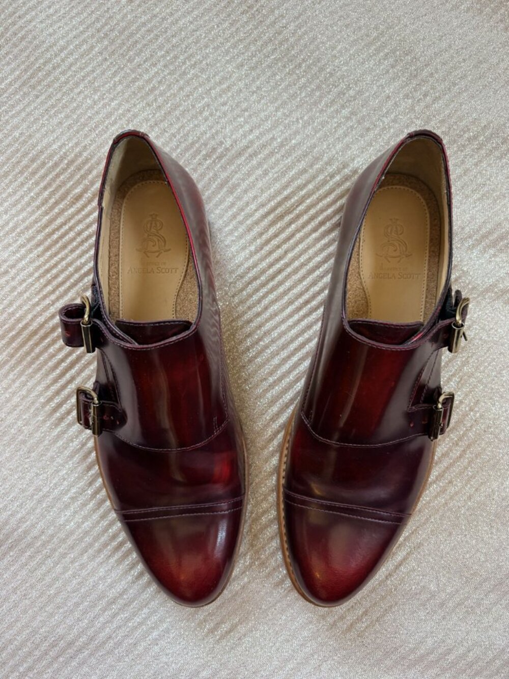 The Office of Angela Scott Mr. Colin Double Monkstrap Shoe 38.5 - Picture 2 of 7